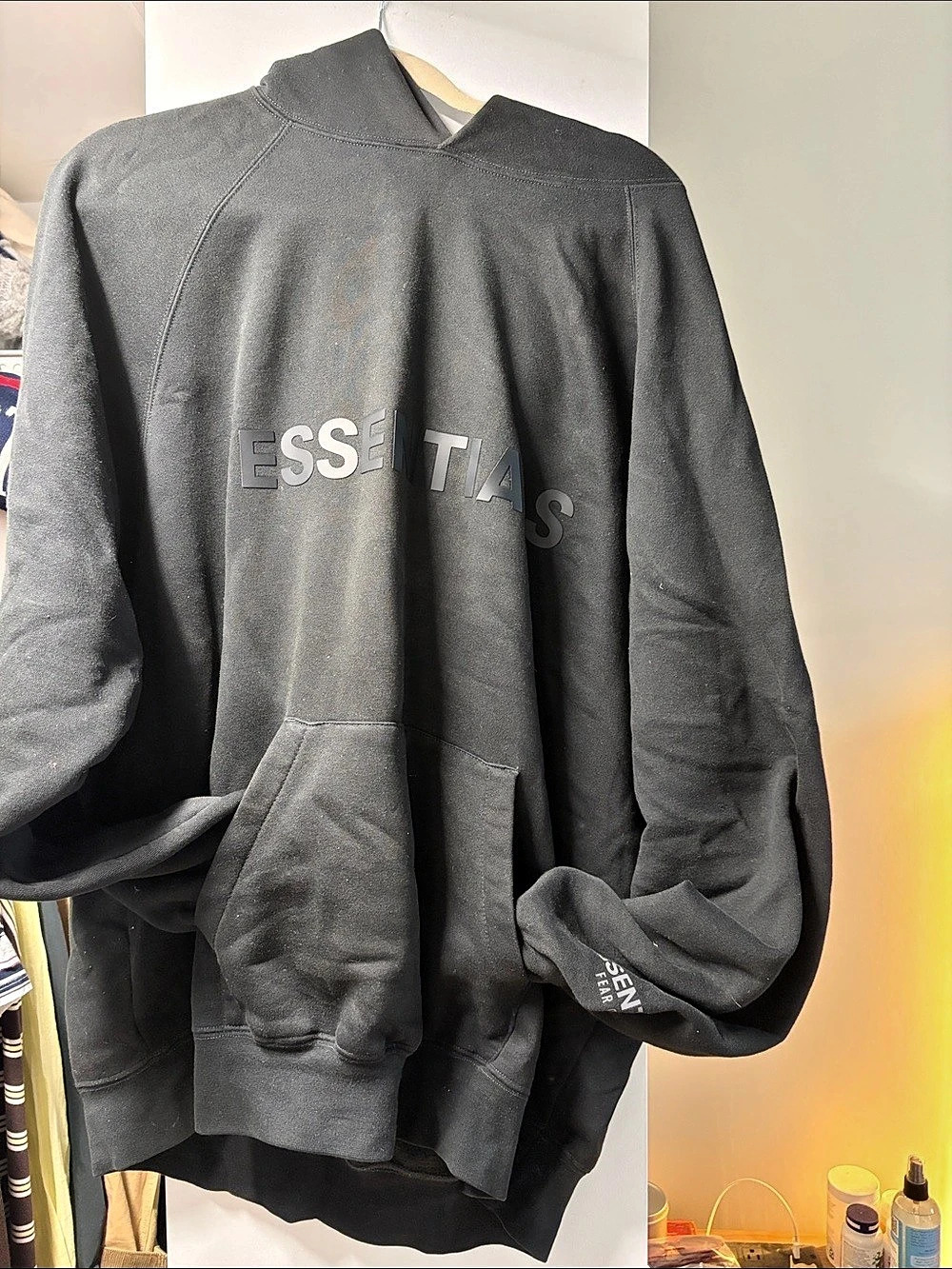 Essentials Black Sweatshirt